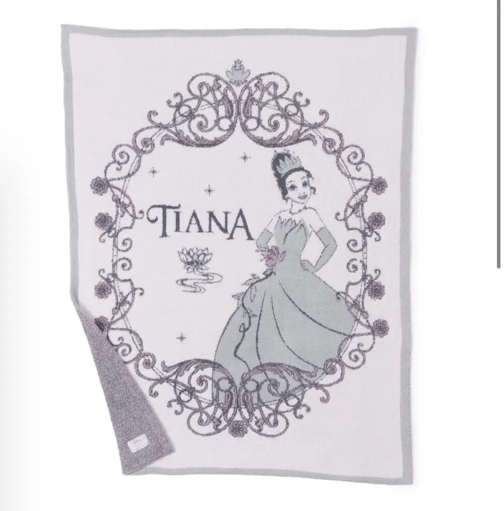 Barefoot Dreams Disney CozyChic Tiana Throw Blanket 45 X 60 New